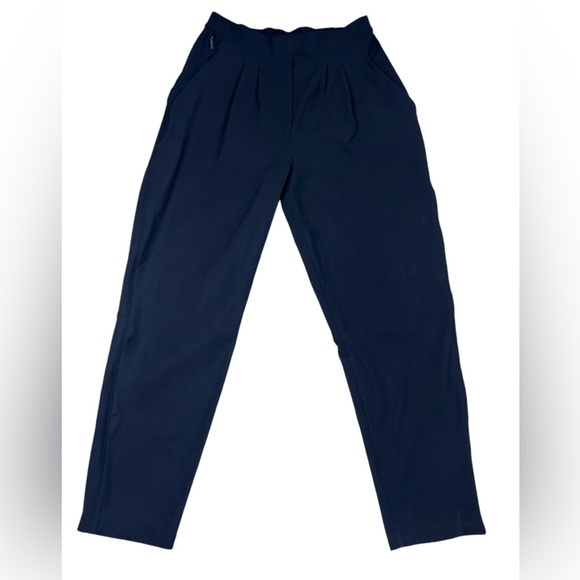 Lululemon Essential High Rise Trouser Pants Tapered Leg W5CI3S DarkAcademia - Picture 3 of 15